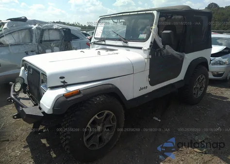 1991 Jeep Wrangler / Yj z USA, uszkodzony, nr VIN 2J4FY29S8MJ104694